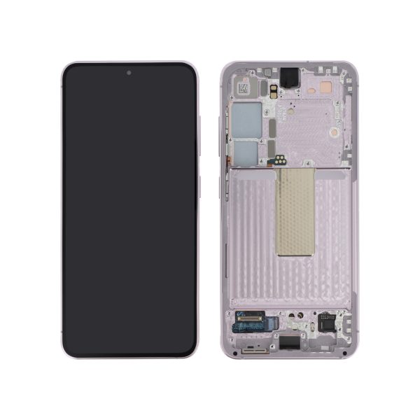 Ecrã Lavanda para Samsung Galaxy S23 (S911B) (SERVICE PACK)