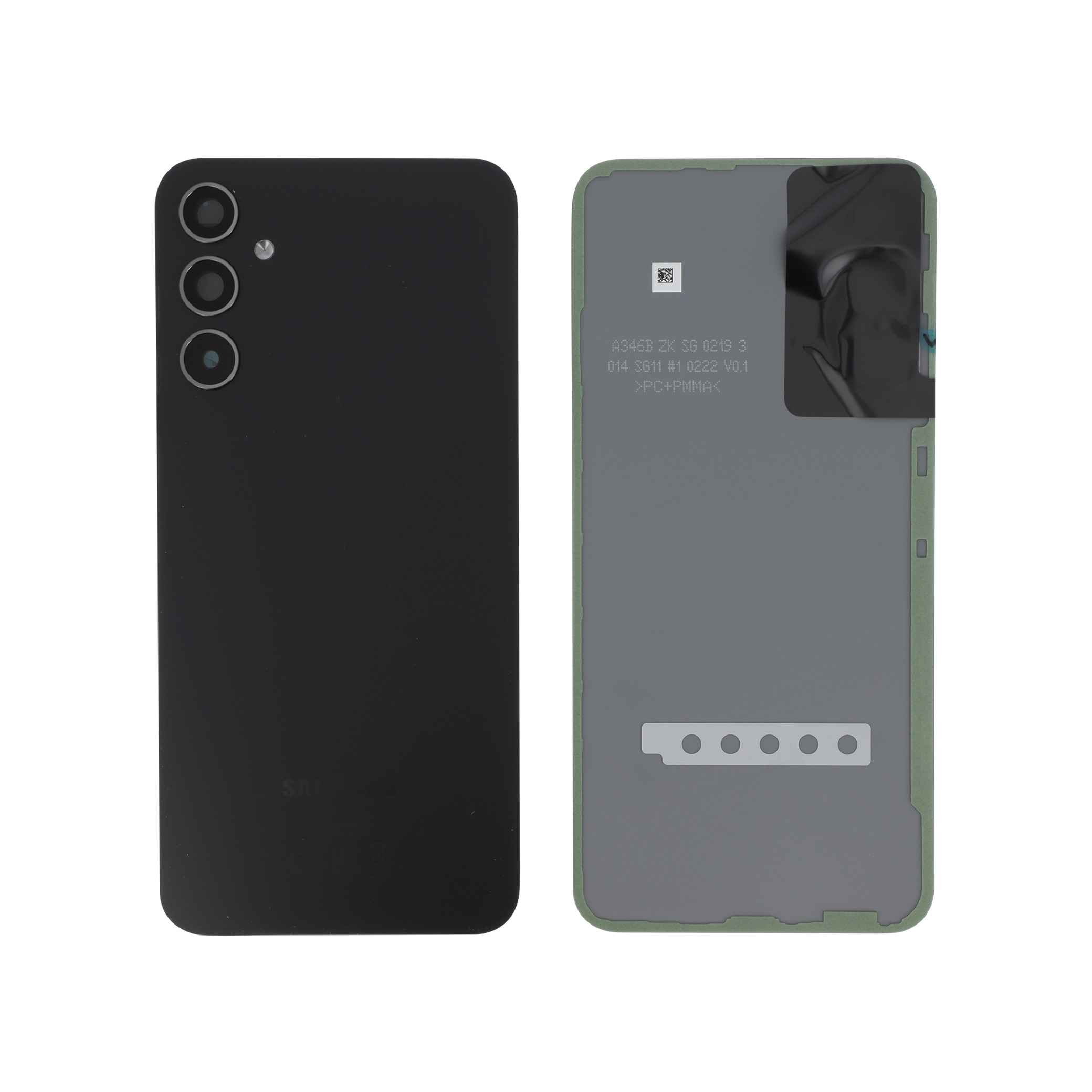 gh82-30709a-0000 Tampa Traseira para Samsung Galaxy A34 5G (A346B) - Preta (SERVICE PACK) - Image 1