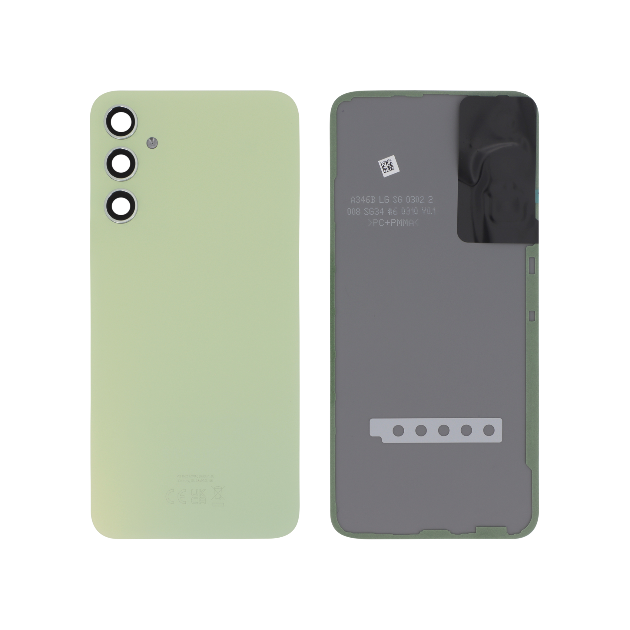 gh82-30709c-0000 Tampa Traseira Amarela para Samsung Galaxy A34 5G (A346B) (SERVICE PACK) - Image 1