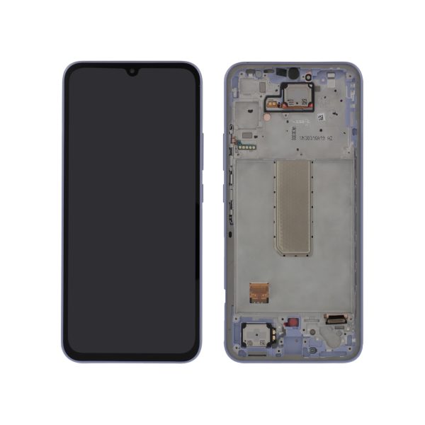 Ecrã Display Roxo para Samsung Galaxy A34 5G (A346B) (SERVICE PACK)