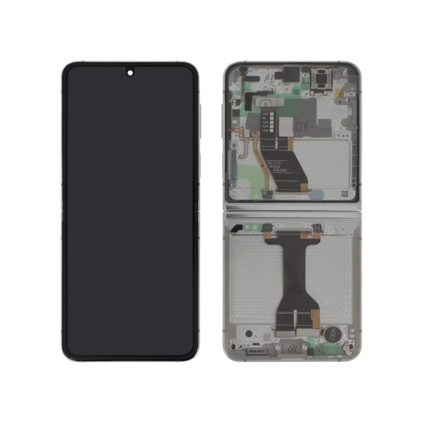 Ecrã Display completo para Samsung Galaxy Z Flip5 (F731B) (SERVICE PACK)