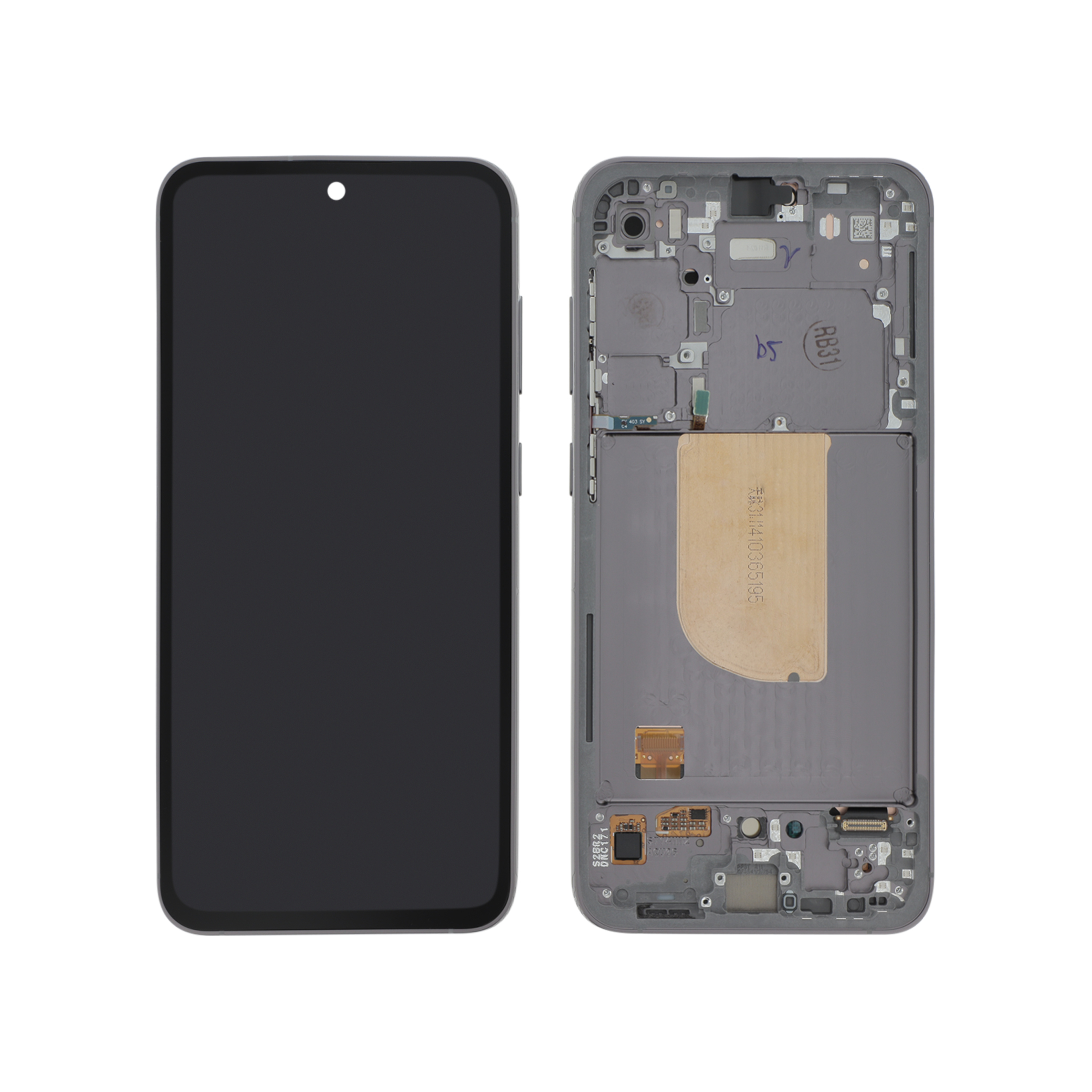gh82-32854a-0000_1 Ecrã Display Grafite para Samsung Galaxy S23 FE (S711B) (SERVICE PACK) - Image 1