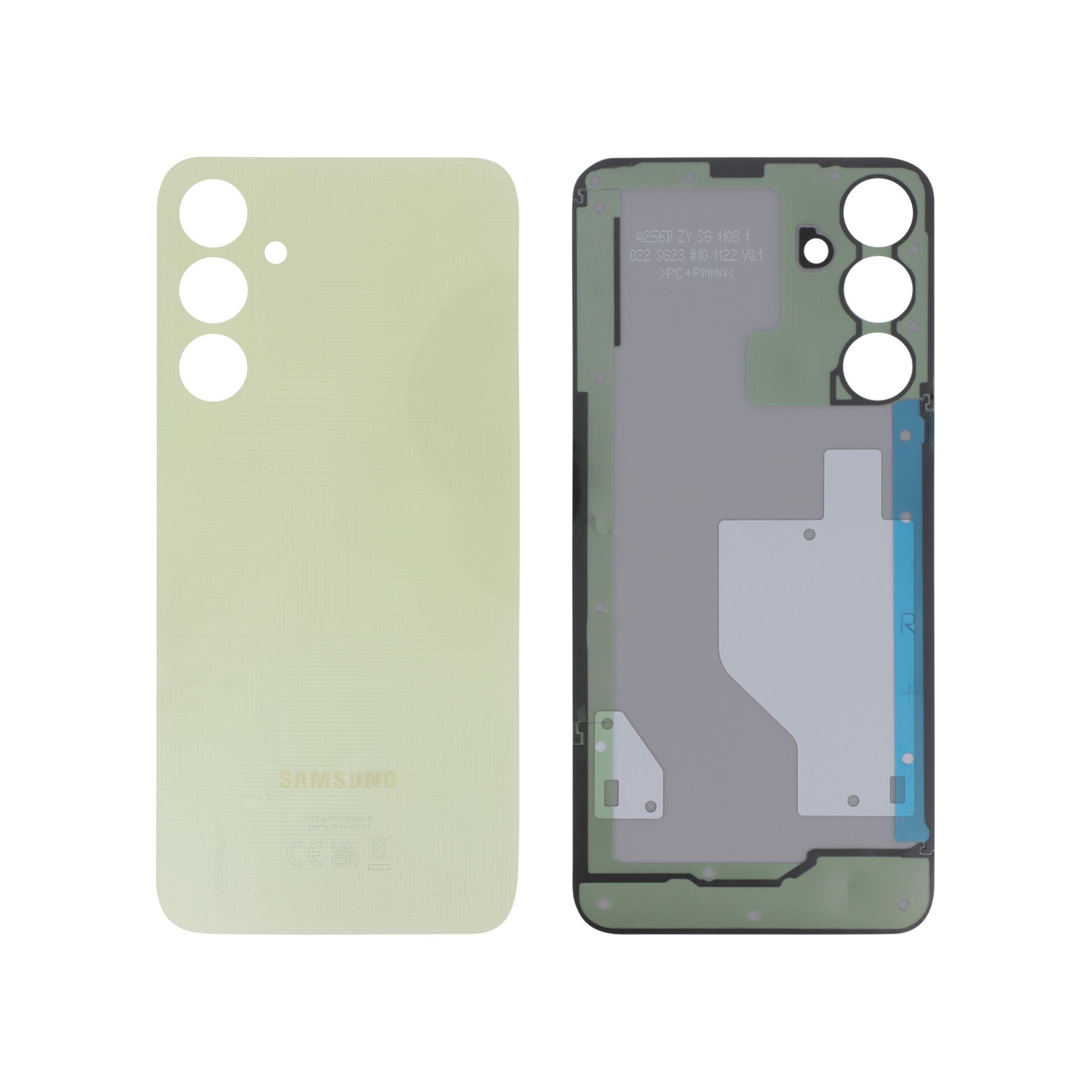 gh82-33053c-0000 Tampa Traseira Verde Lima para Samsung Galaxy A25 5G (A256B) (SERVICE PACK) - Image 1
