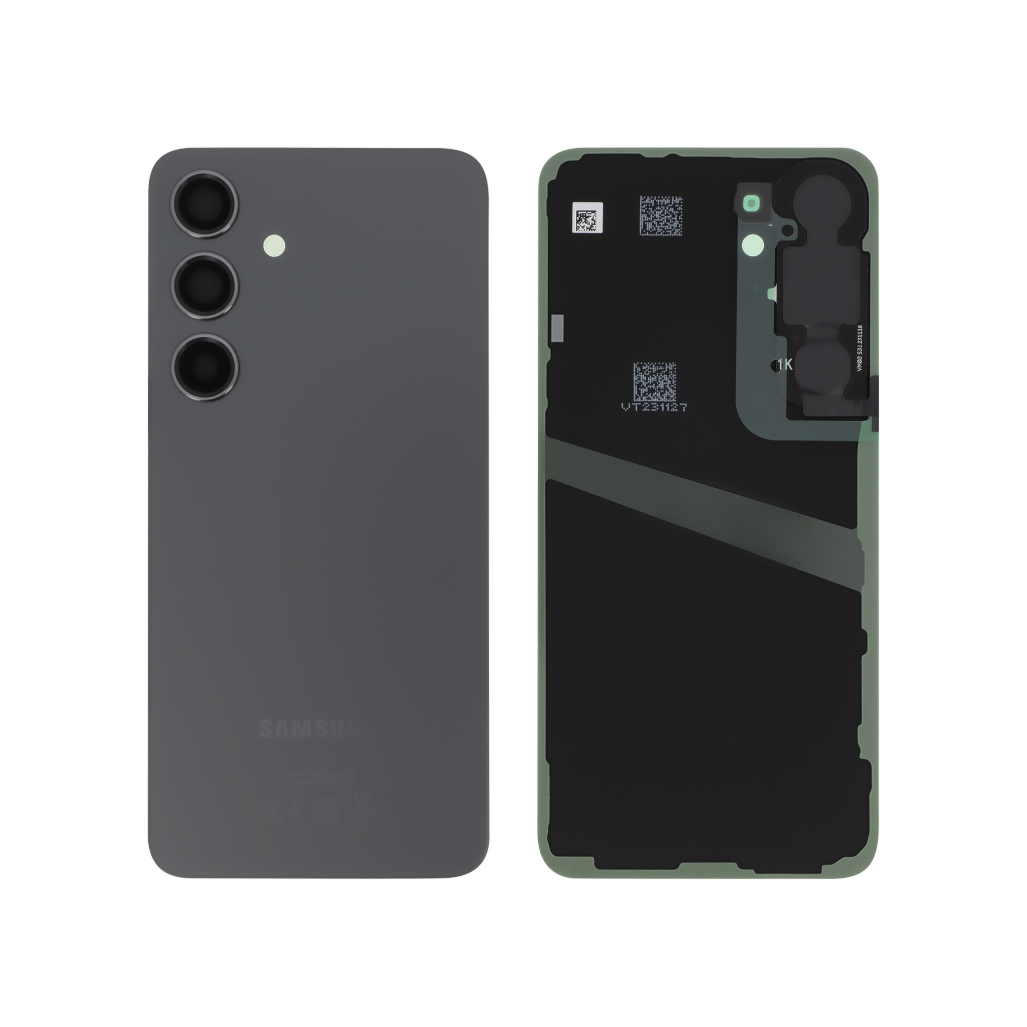 gh82-33101a-0000 Tampa Traseira para Samsung Galaxy S24 Preta (SERVICE PACK) - Image 1