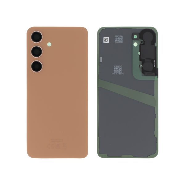 Tampa Traseira para Samsung Galaxy S24 Laranja (S921B) (SERVICE PACK)