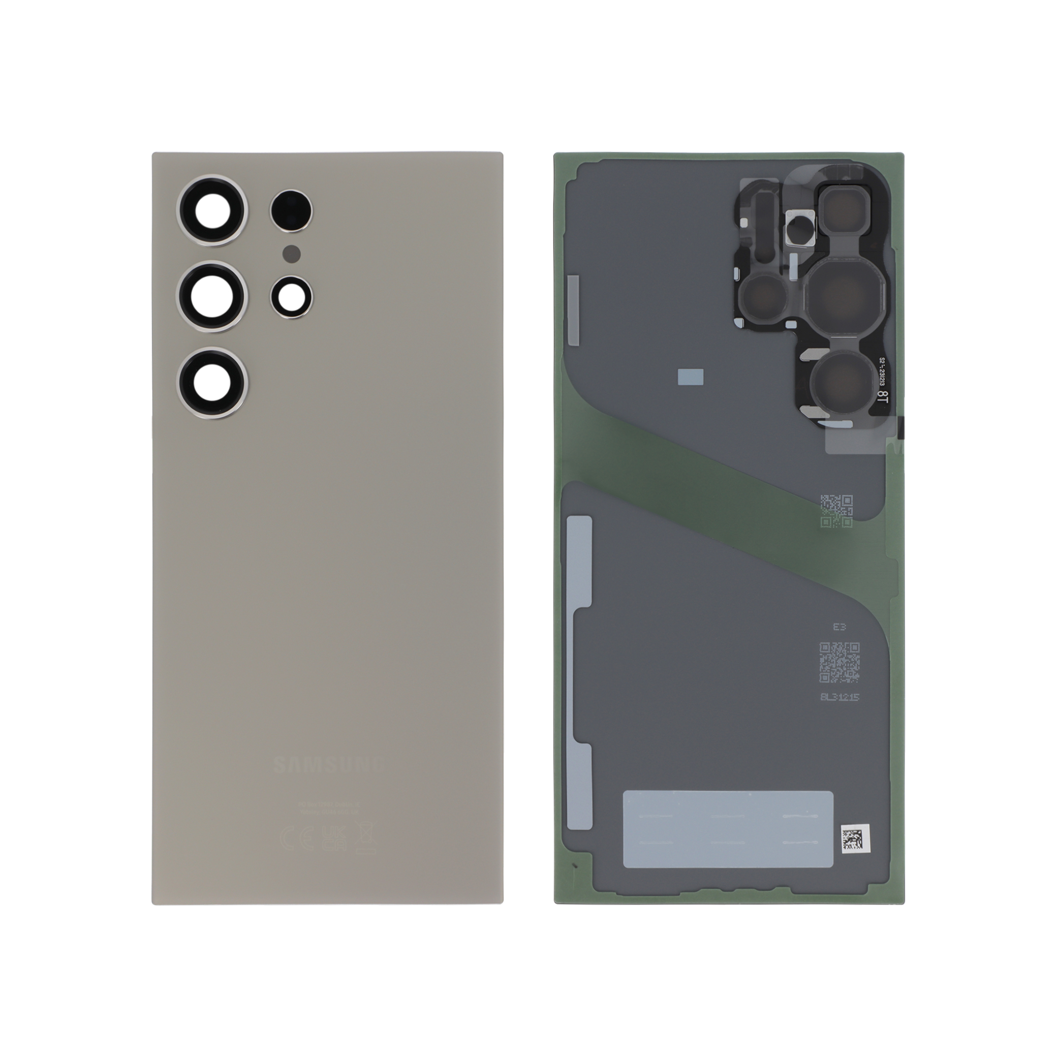 gh82-33349a-0000 Tampa Traseira para Samsung Galaxy S24 Ultra Titânio Cinzenta (SERVICE PACK) - Image 1