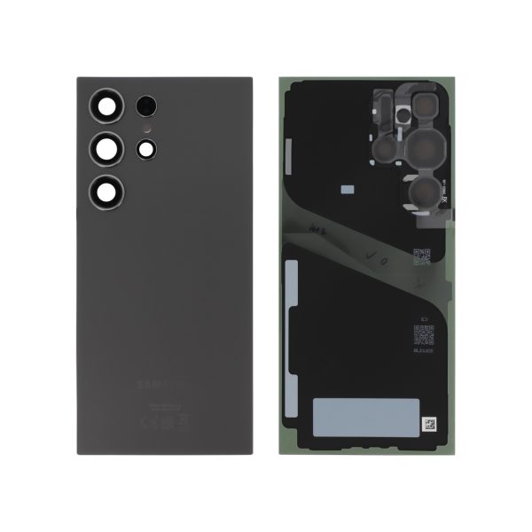 Tampa Traseira para Samsung Galaxy S24 Ultra (Titânio Preta) (SERVICE PACK)