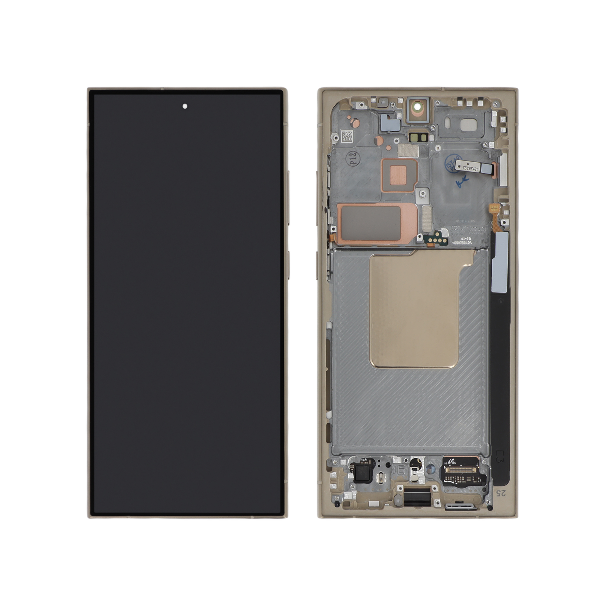 gh82-33396c-0000 Ecrã Display para Samsung Galaxy S24 Ultra Titânio Amarelo (SERVICE PACK) - Image 1