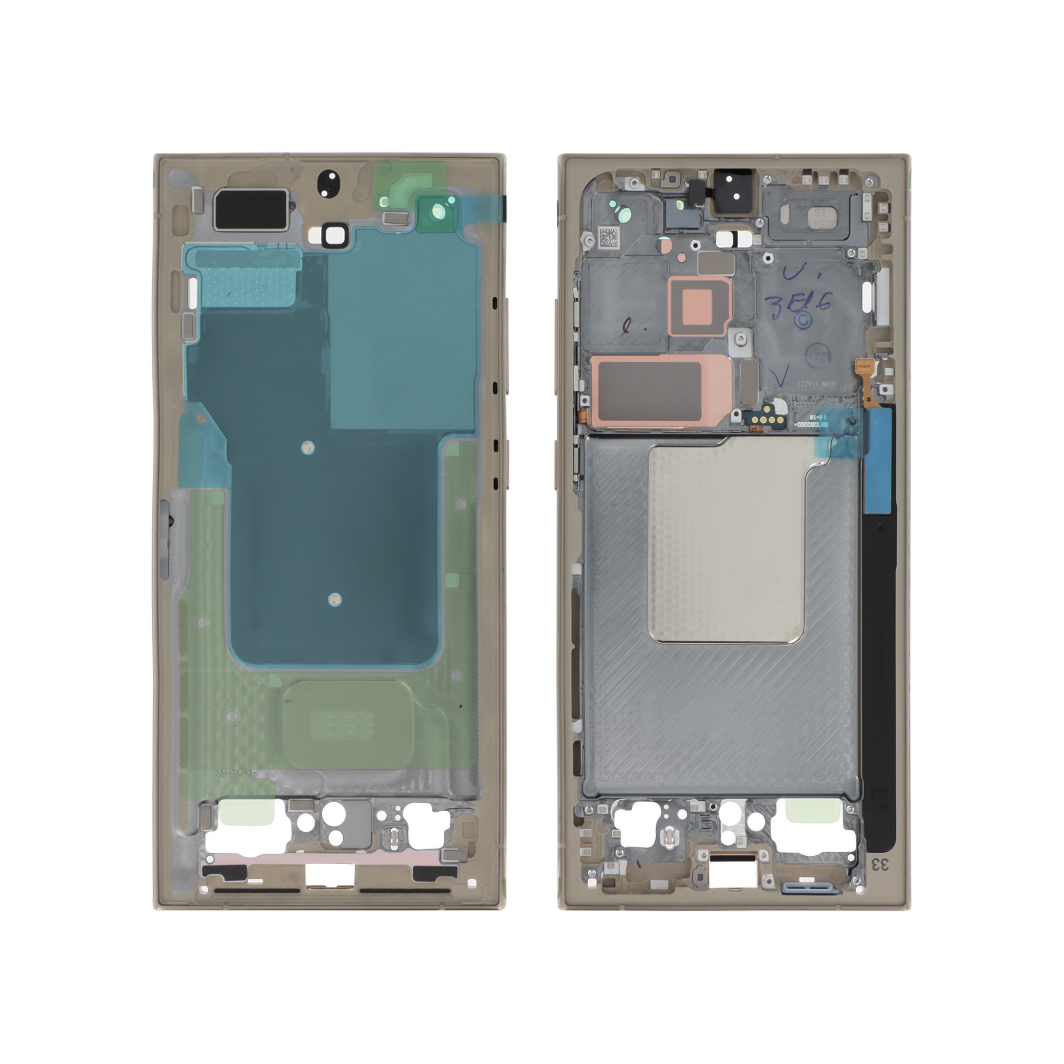 gh82-33399c-0000 Frame para Samsung Galaxy S24 Ultra (Titânio Amarelo) (SERVICE PACK) - Image 1