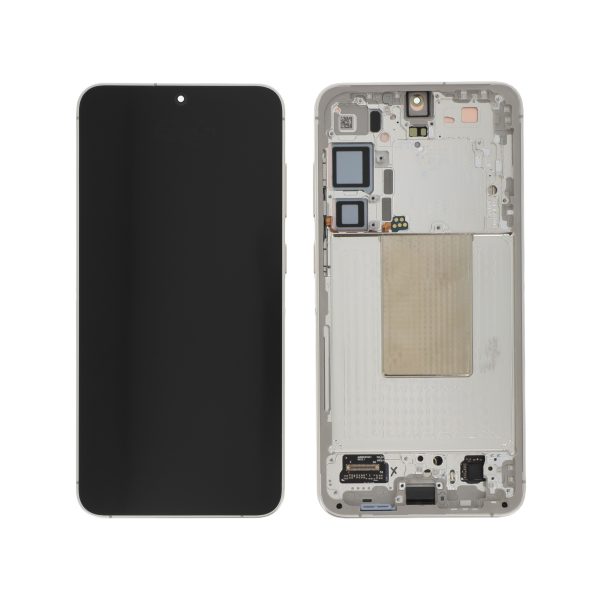 Ecrã Display Dourado para Samsung Galaxy S24+ (S926B) (SERVICE PACK)