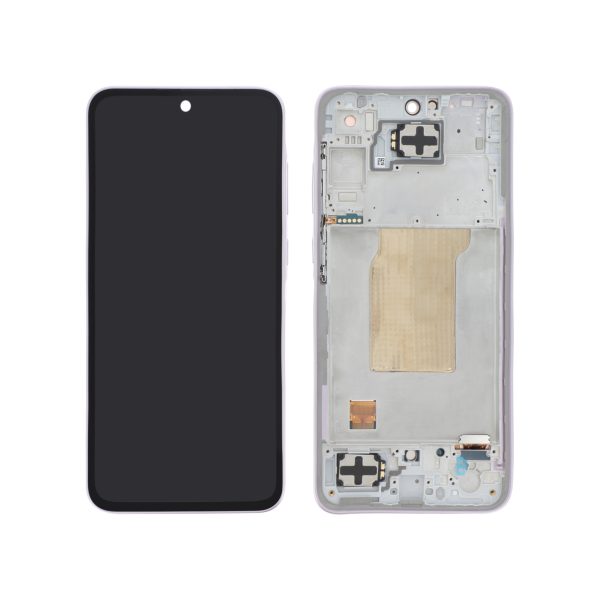 Ecrã Display Lilac para Samsung Galaxy A35 5G (A356B) (SERVICE PACK)