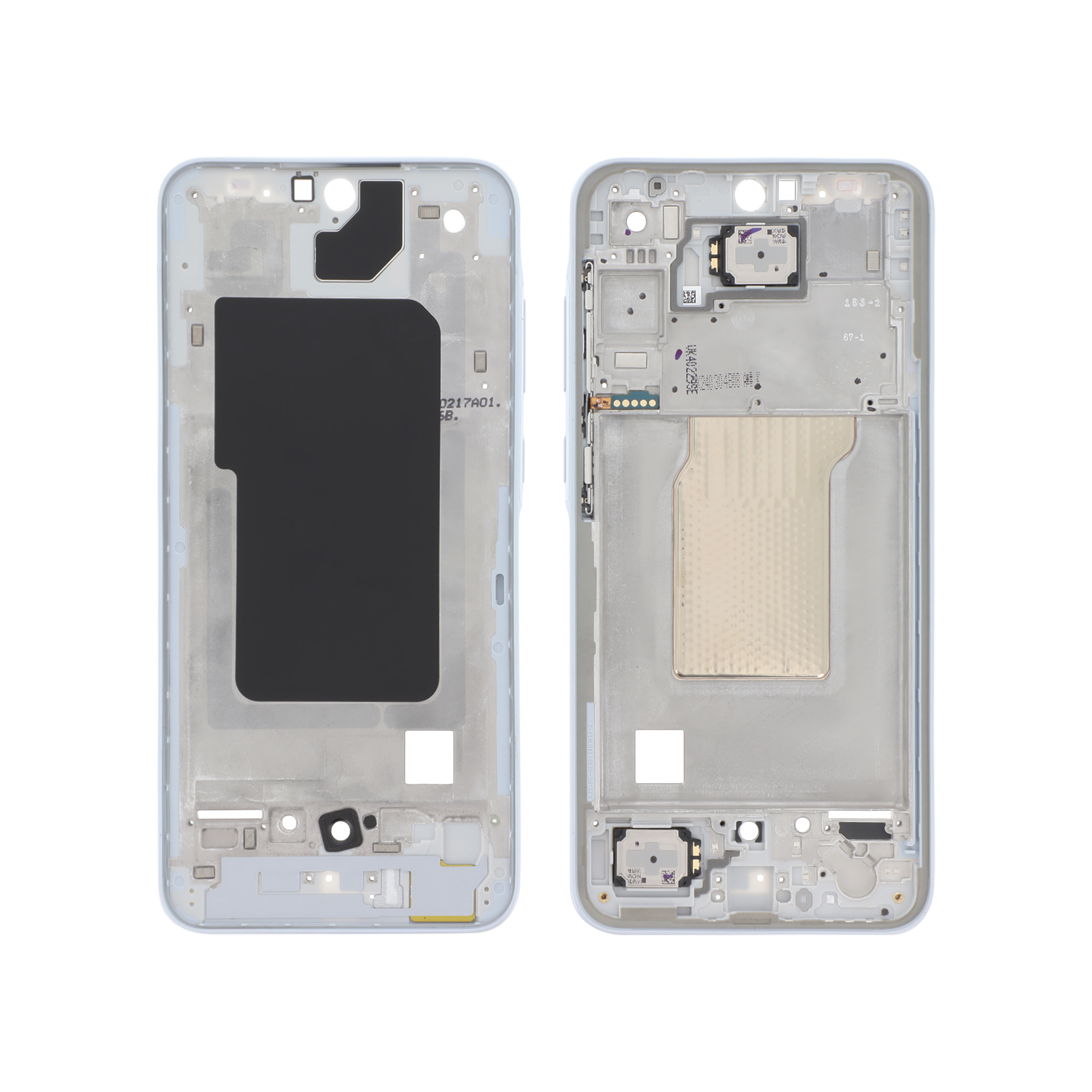 gh82-34225b-0000 Frame Central Azul para Samsung Galaxy A35 5G (A356B) (SERVICE PACK) - Image 1