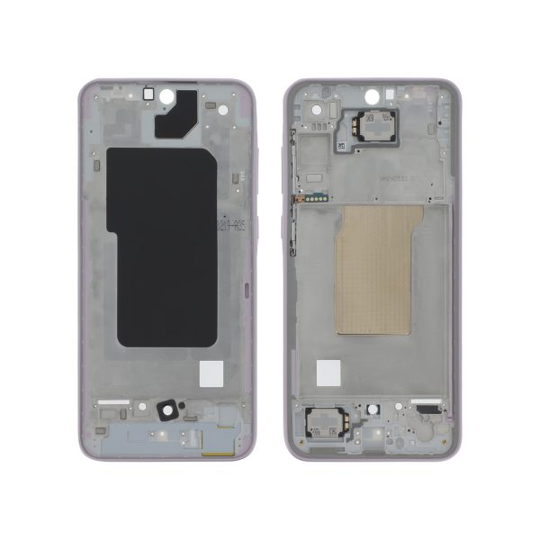 Frame Central Roxo para Samsung Galaxy A35 5G (A356B) (SERVICE PACK)