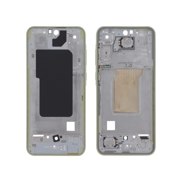 Frame Central para Samsung Galaxy A35 5G (A356B) Verde Lima (SERVICE PACK)