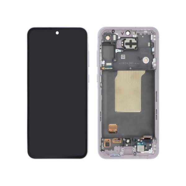 Ecrã Display Lilás para Samsung Galaxy A55 5G (A556B) (SERVICE PACK)