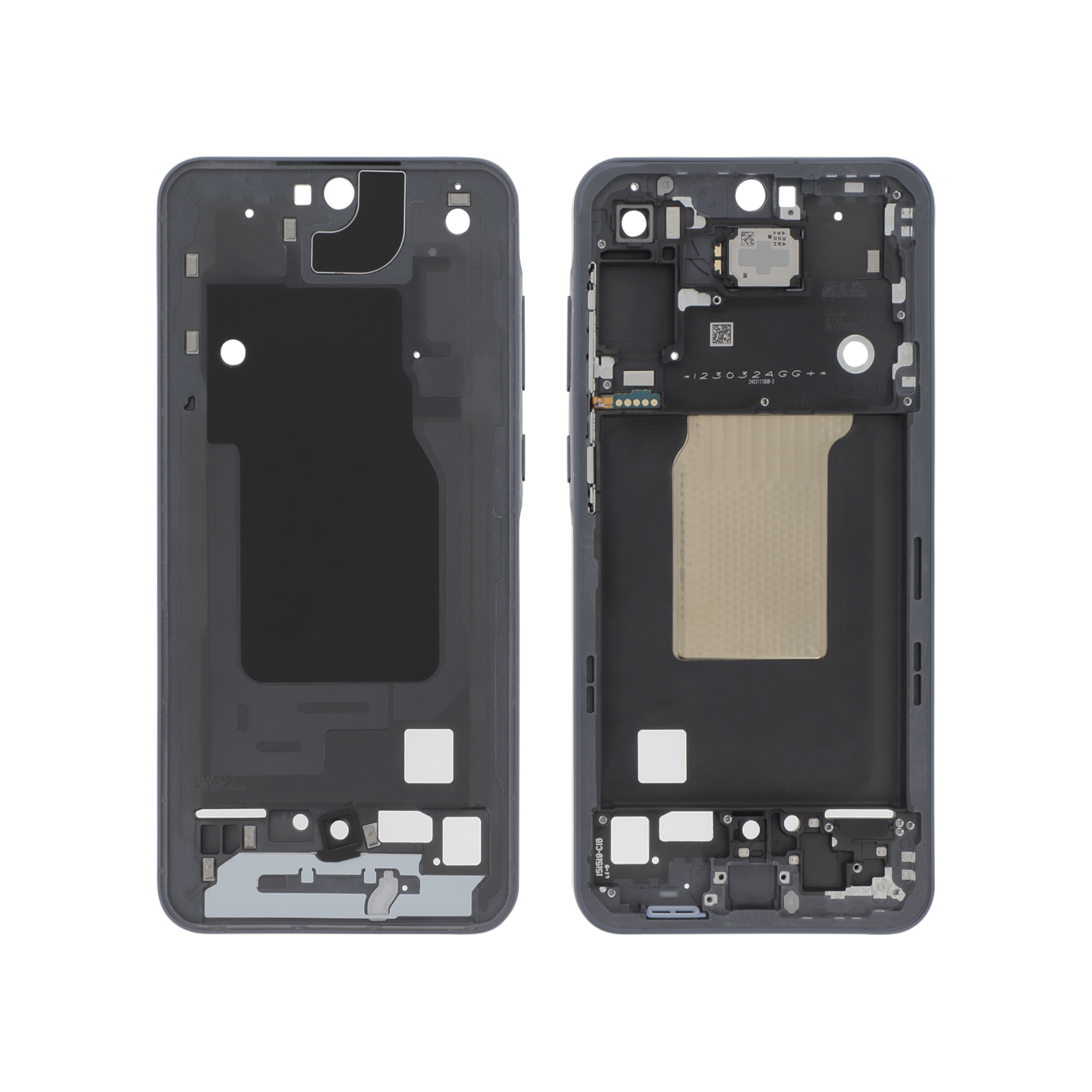 gh82-34309a-0000_1 Frame Central Azul para Samsung Galaxy A55 5G (A556B) (SERVICE PACK) - Image 1
