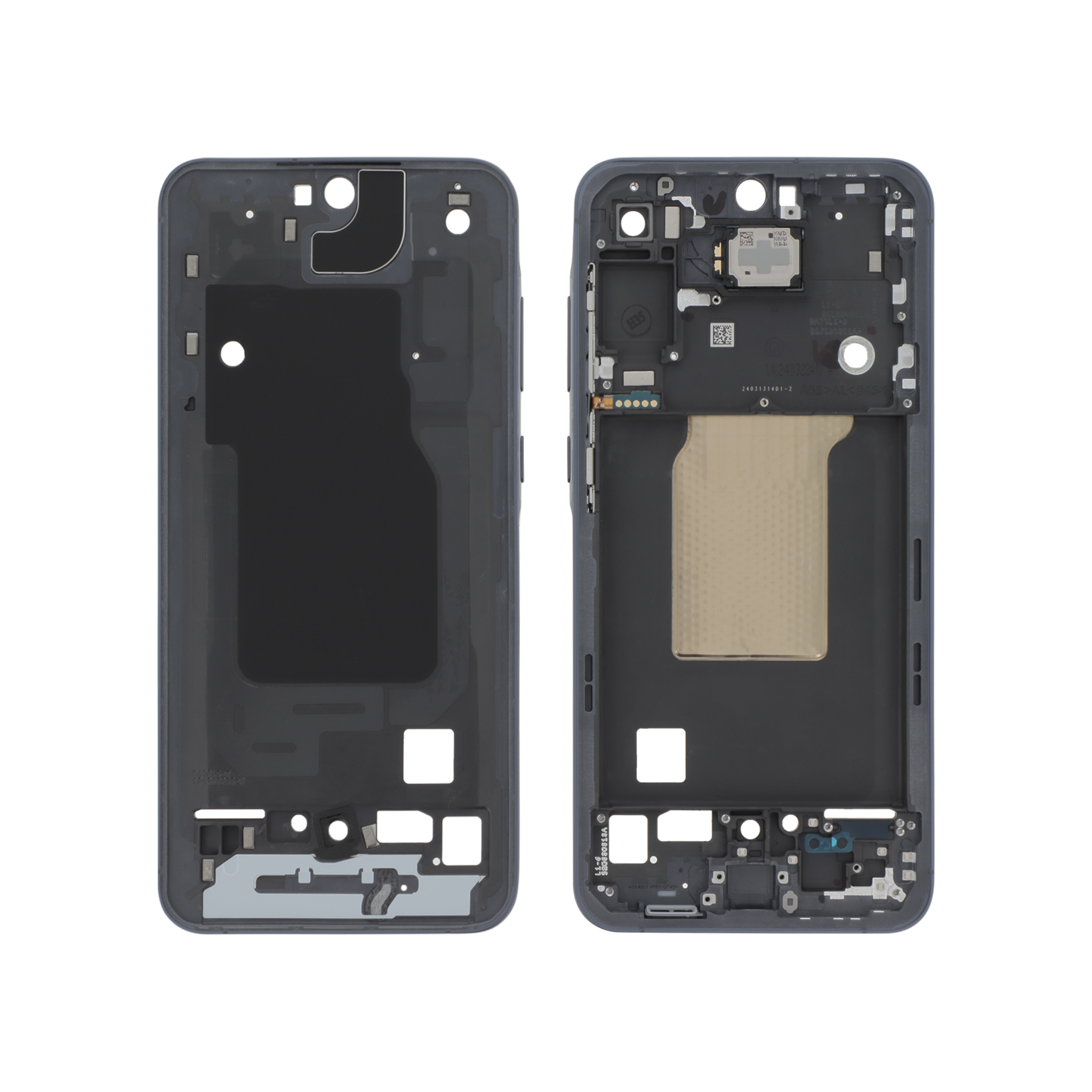 gh82-34309a-s-0000 Frame Central Samsung para Galaxy A55 5G Azul Noturno (SERVICE PACK) - Image 1