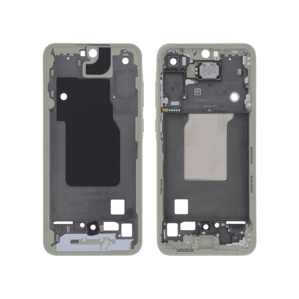Frame Central Verde Lima para Samsung Galaxy A55 5G (A556B) (SERVICE PACK)
