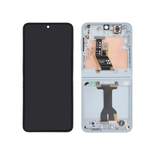Ecrã Display para Samsung Galaxy Z Flip6 Azul (F741B) (SERVICE PACK)
