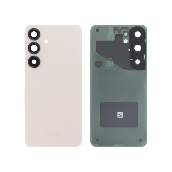 Tampa Traseira para Samsung Galaxy S25 - Ouro Rosa (SERVICE PACK)