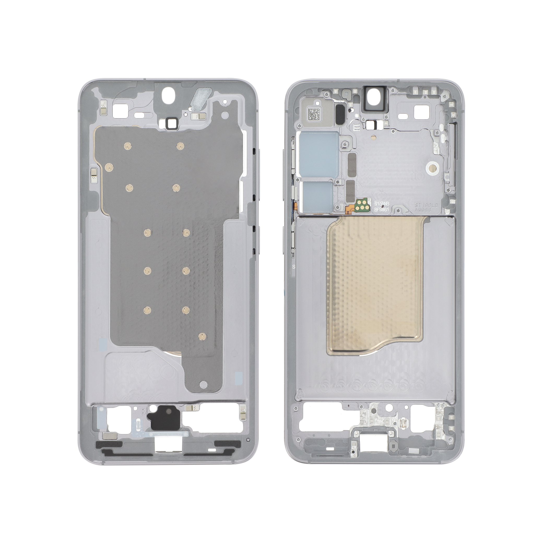 gh82-36328a-0000 Frame Central Cinzento para Samsung Galaxy S25 (S931B) (SERVICE PACK) - Image 1
