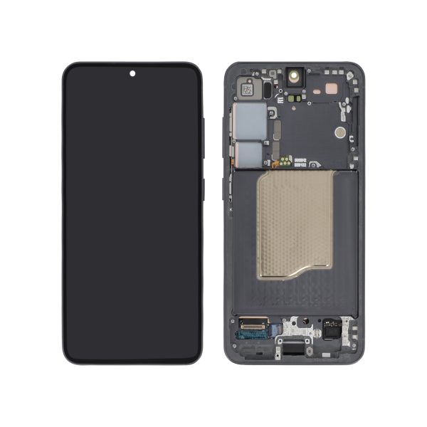 Ecrã Display Absolute Preto para Samsung Galaxy S25 (S931B) (SERVICE PACK)