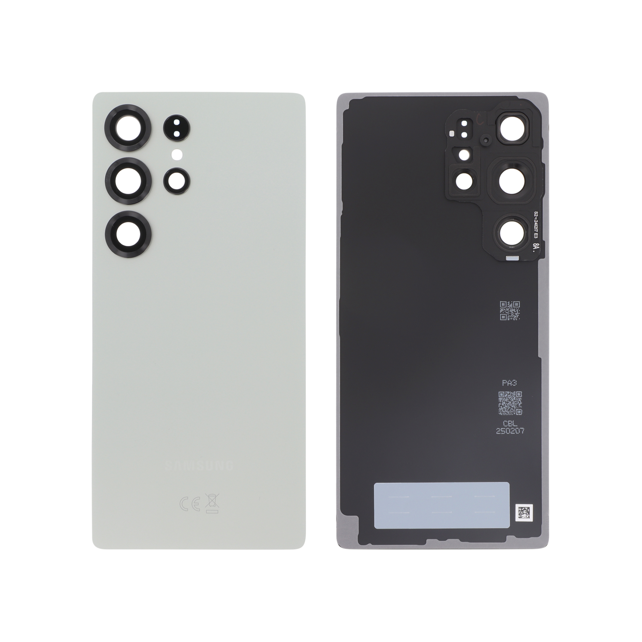 gh82-36353e-s-0000_1 Tampa Traseira para Samsung Galaxy S25 Ultra Titânio Verde (SERVICE PACK) - Image 1