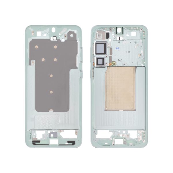Frame Central Verde Água para Samsung Galaxy S25+ (SERVICE PACK)