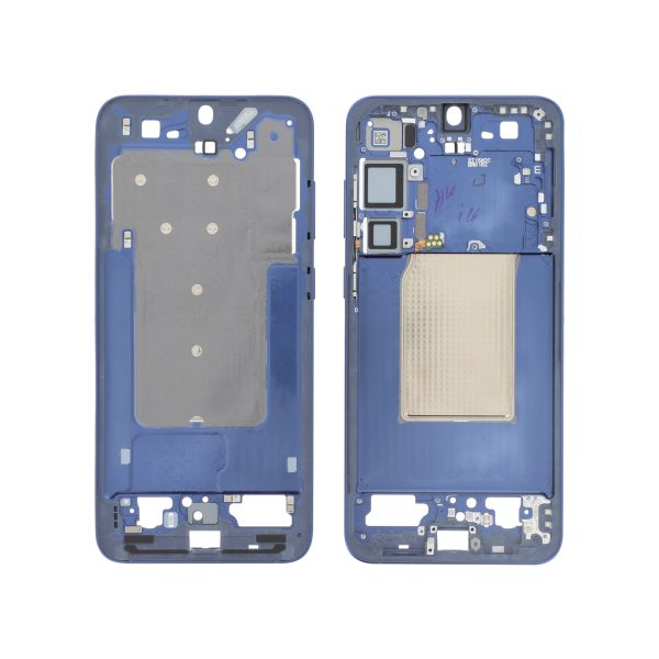 Frame Central para Samsung Galaxy S25+ S936B Azul Escuro (SERVICE PACK)