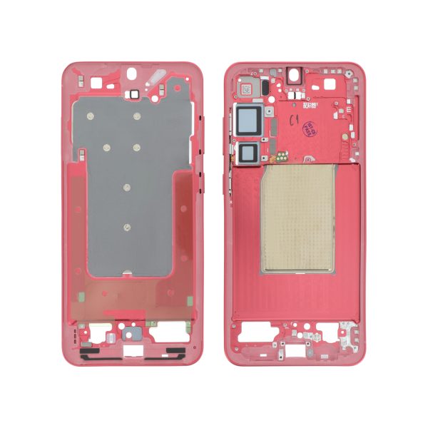 Frame Central Coral para Samsung Galaxy S25+ (S936B) (SERVICE PACK)