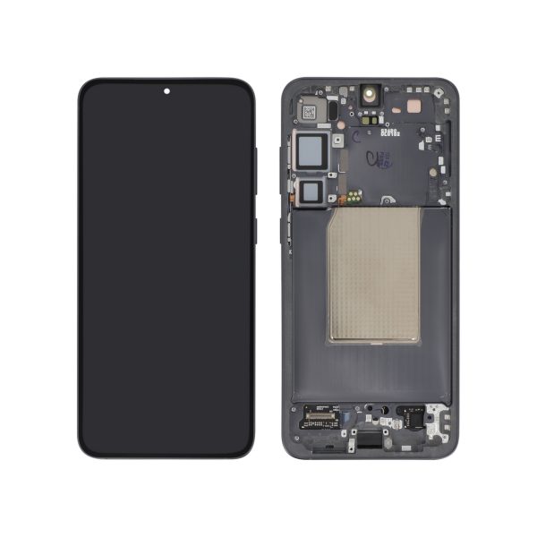 Ecrã Display Absolute Preto para Samsung Galaxy S25+ (S936B) (SERVICE PACK)
