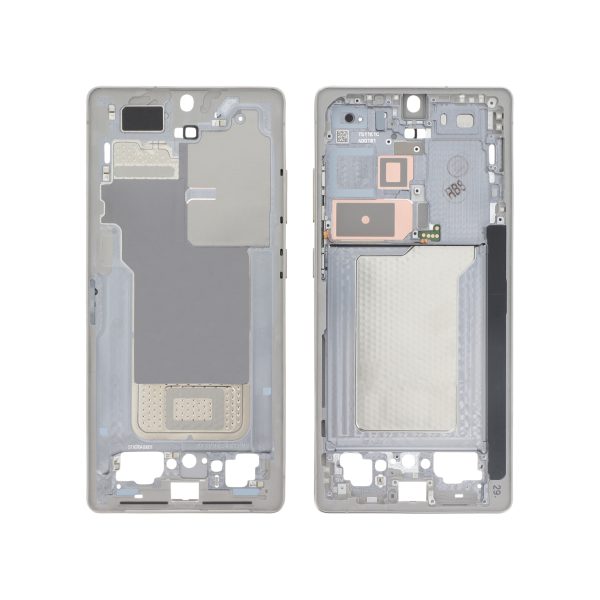 Frame Central Titânio Cinzento para Samsung Galaxy S25 Ultra (S938B) (SERVICE PACK)