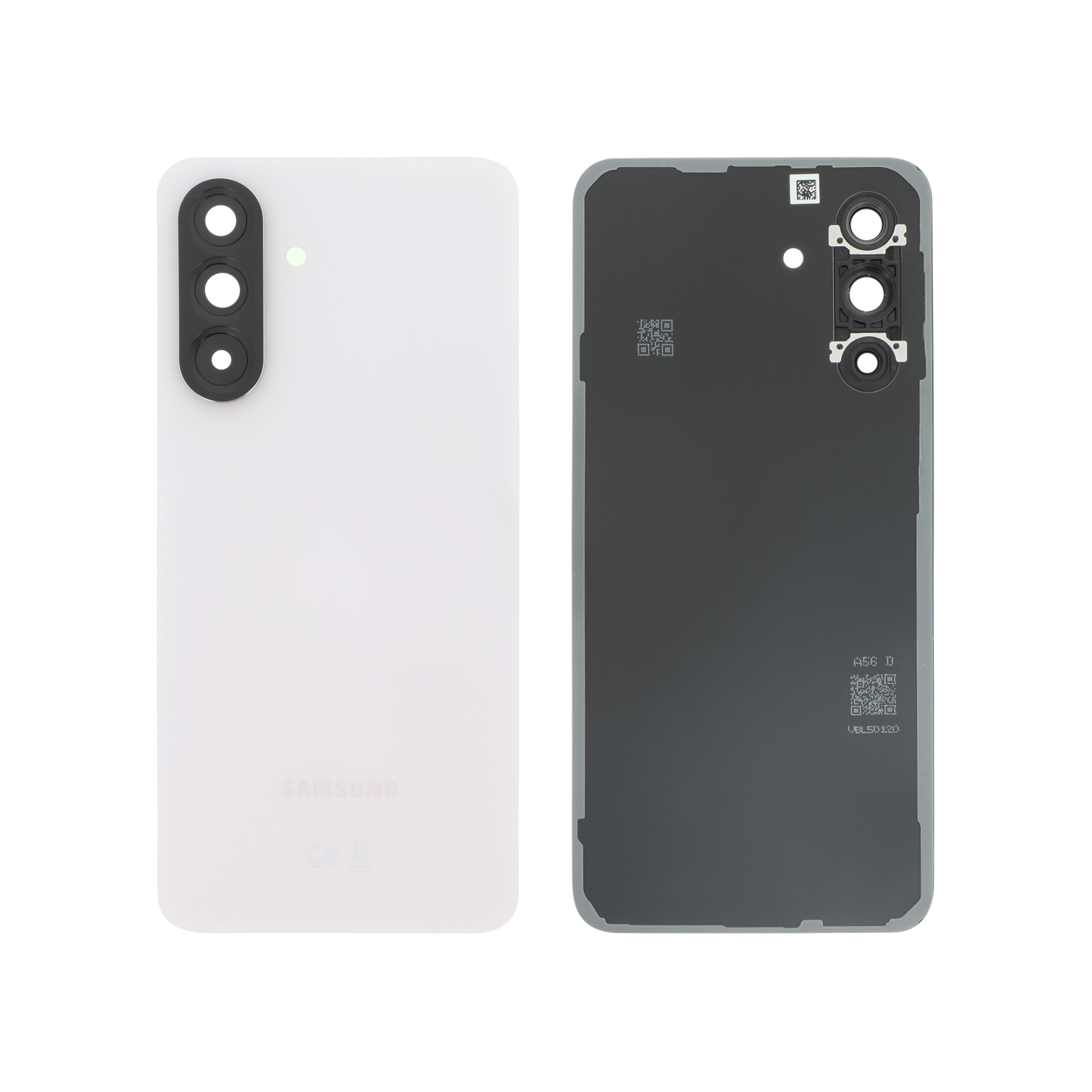 gh82-36807d-0000_1 Tampa Traseira para Samsung Galaxy A56 5G Rosa (SERVICE PACK) - Image 1