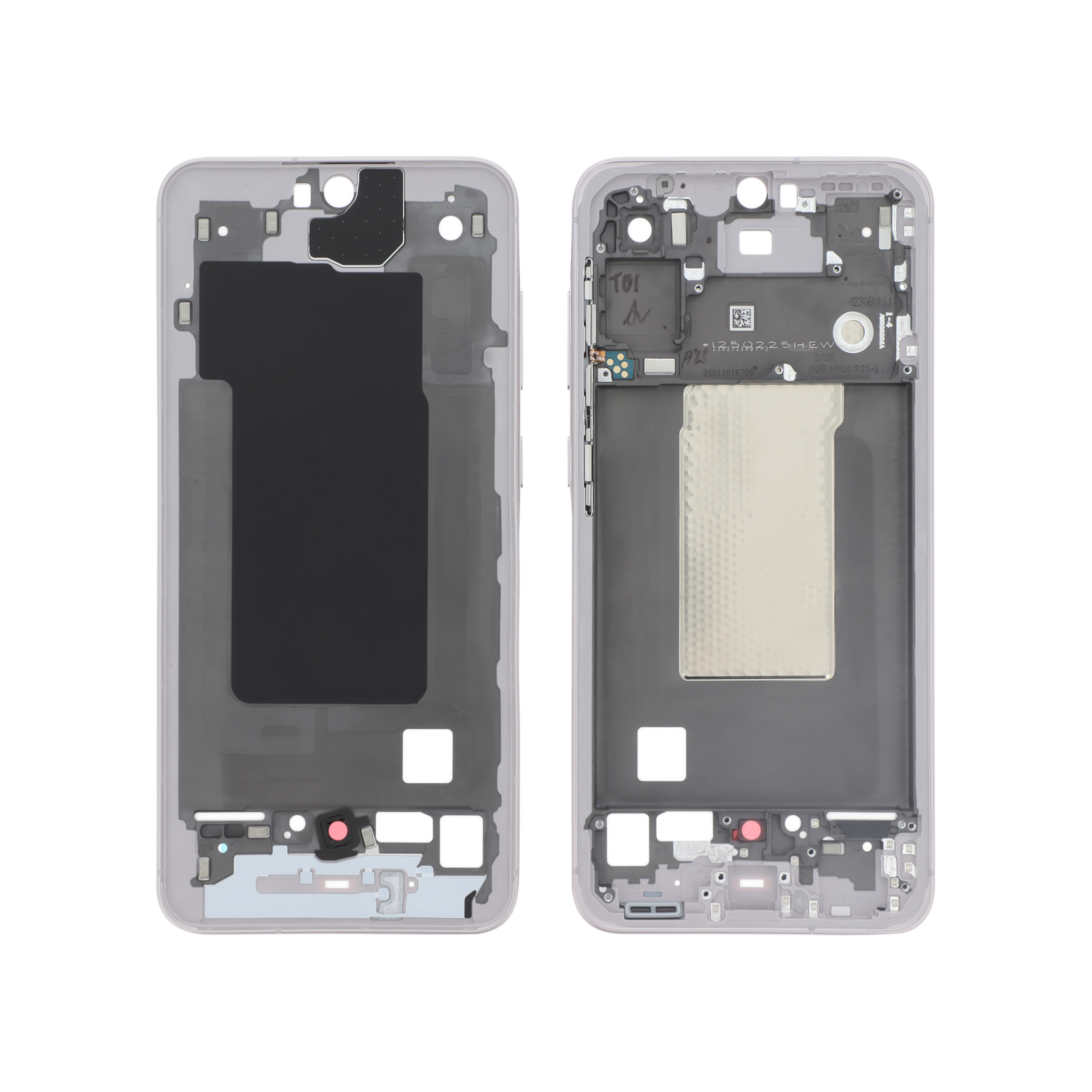 gh82-36828d-0000 Frame Central Rosa para Samsung Galaxy A56 5G (A566B) (SERVICE PACK) - Image 1
