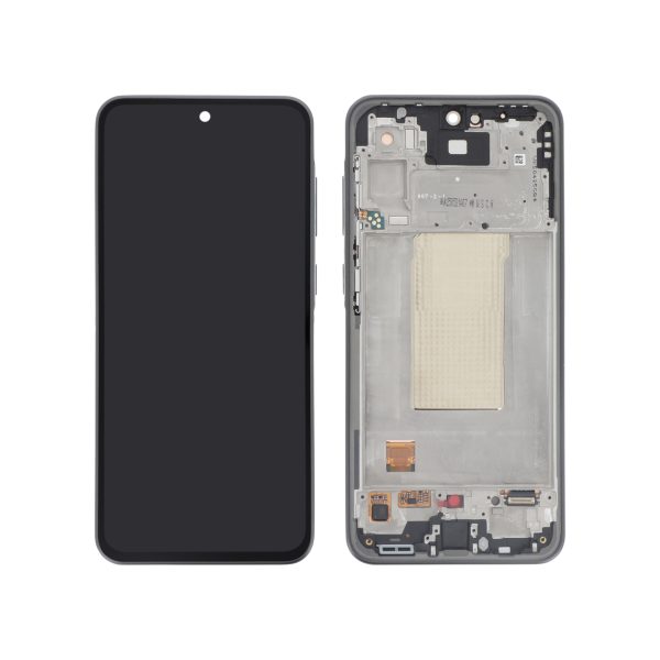 Ecrã Display completo para Samsung Galaxy A36 5G (A366B) - Preto (SERVICE PACK)
