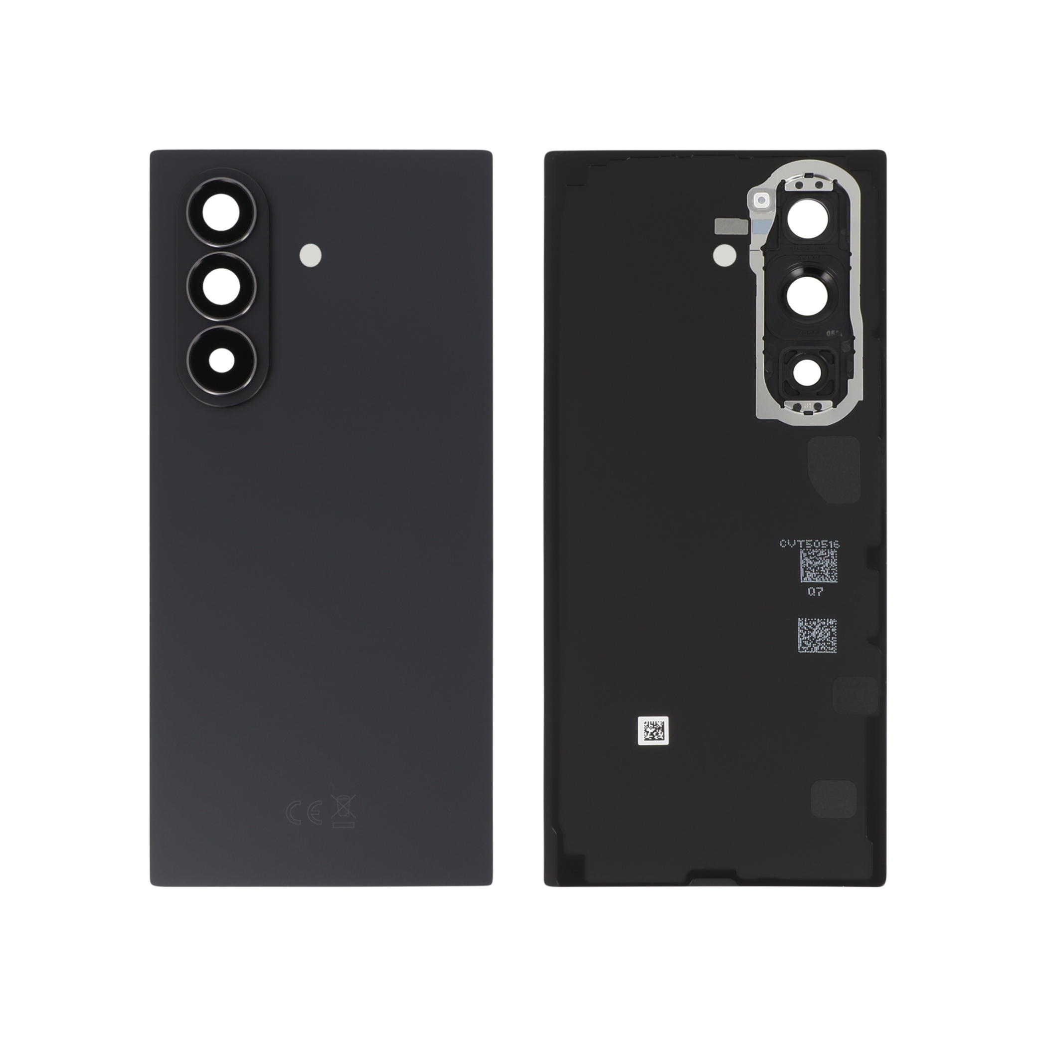 gh82-37534c-0000 Tampa Traseira para Samsung Galaxy Z Fold7 Absolute Preta (SERVICE PACK) - Image 1