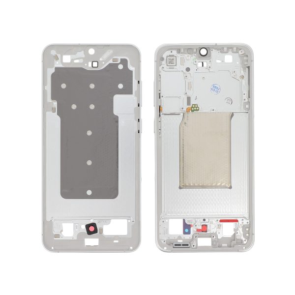 Frame Branco para Samsung Galaxy S25 FE (S731B) (SERVICE PACK)