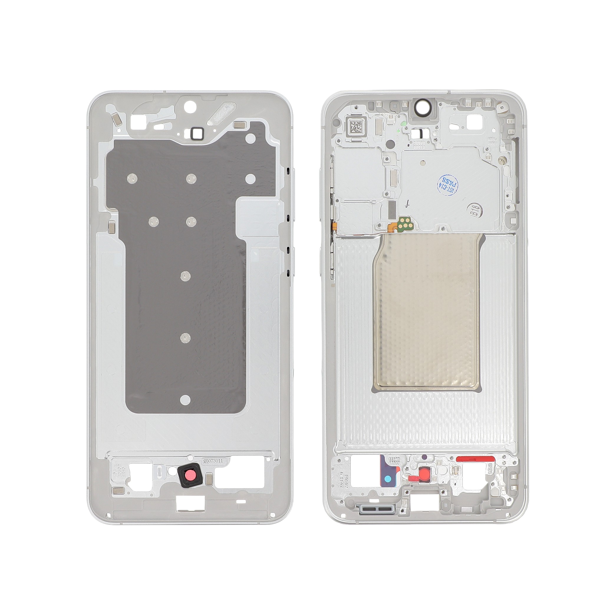gh82-38430b-0000 Frame Branco para Samsung Galaxy S25 FE (S731B) (SERVICE PACK) - Image 1