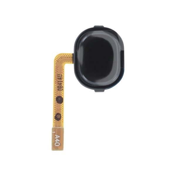 Sensor de Impressão Digital Preto para Samsung Galaxy A40 (A405F) (SERVICE PACK)