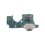 Flex do Conector de Carga para Samsung Galaxy Xcover 5 (G525F) (SERVICE PACK)
