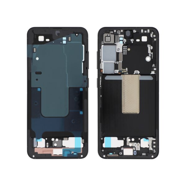 Frame Central Cinzento para Samsung Galaxy S23 (S911B) - Frame (SERVICE PACK)