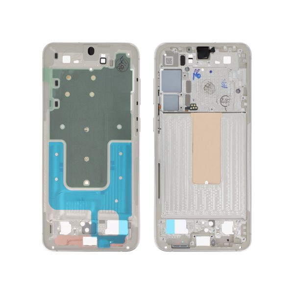Frame Central Creme para Samsung Galaxy S23+ (SERVICE PACK)