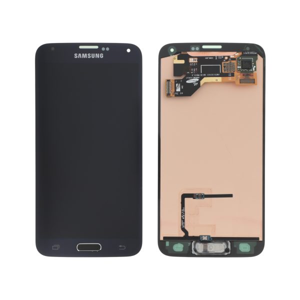Ecrã Display Preto para Samsung Galaxy S5 (G900F/G901F) (SERVICE PACK)