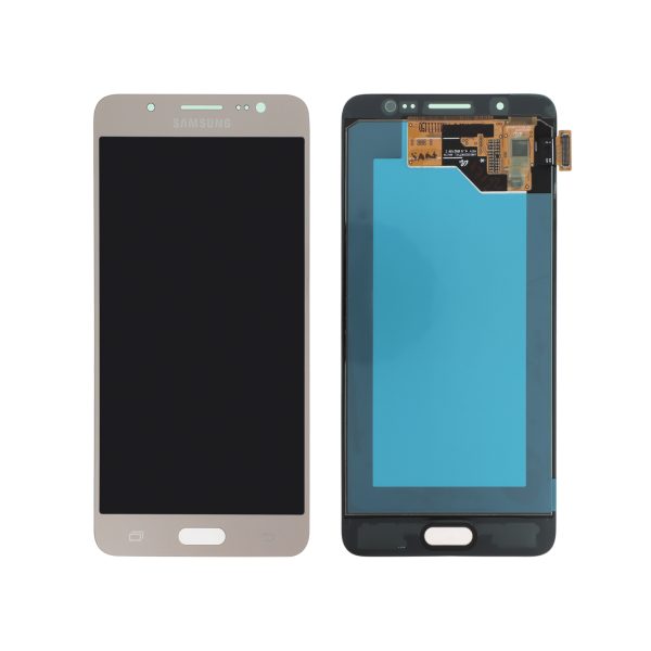 Ecrã Display completo para Samsung Galaxy J5 2016 (J510F) - Dourado (SERVICE PACK)