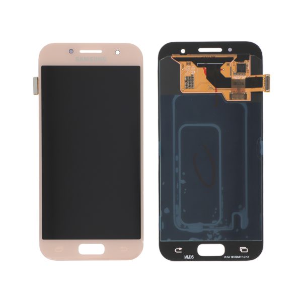 Ecrã Display para Samsung Galaxy A3 2017 Rosa (SERVICE PACK)