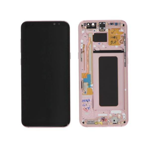 Ecrã Display Rosa para Samsung Galaxy S8+ (G955F) (SERVICE PACK)