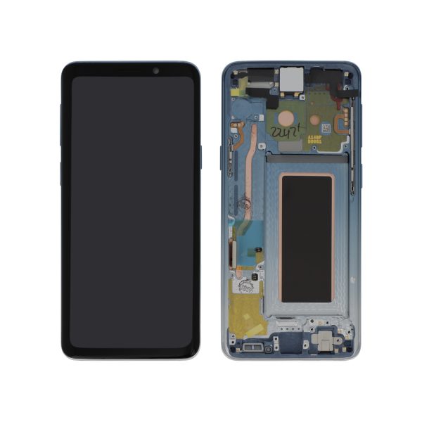 Ecrã Display Azul Polaris para Galaxy S9 (G960F) (SERVICE PACK)