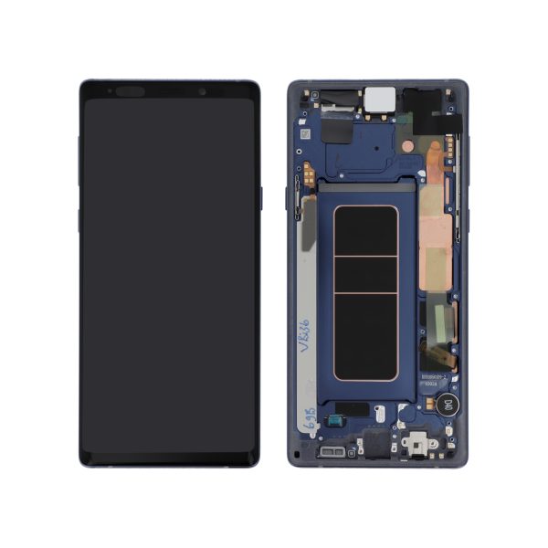 Ecrã Display para Samsung Galaxy Note 9 (N960F) Azul (SERVICE PACK)