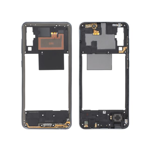 Frame para Samsung Galaxy A50 (A505F) Preto (SERVICE PACK)