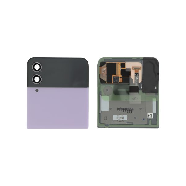 Tampa Traseira Superior Roxa para Samsung Galaxy Z Flip4 (F721B) (SERVICE PACK)